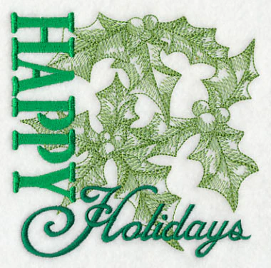 Happy Holidays Square - Image 4