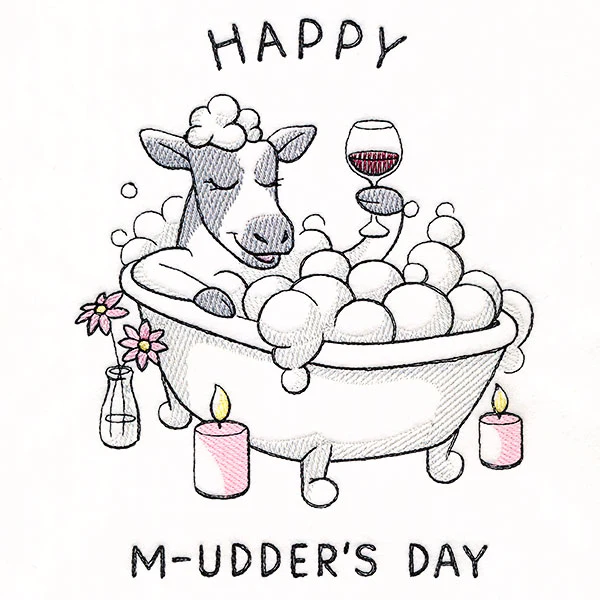 Happy M-udders Day Cow