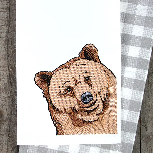 Happy Peeking Bear - Image 8