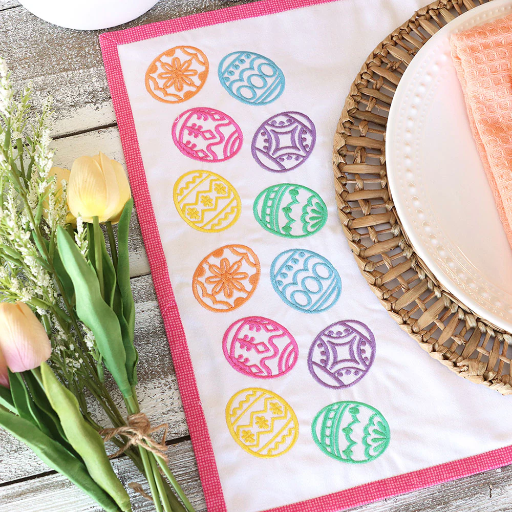 Happy Spring Egg Border - Image 3