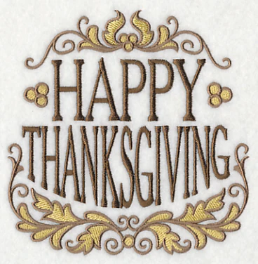 Happy Thanksgiving Elegance - Image 3