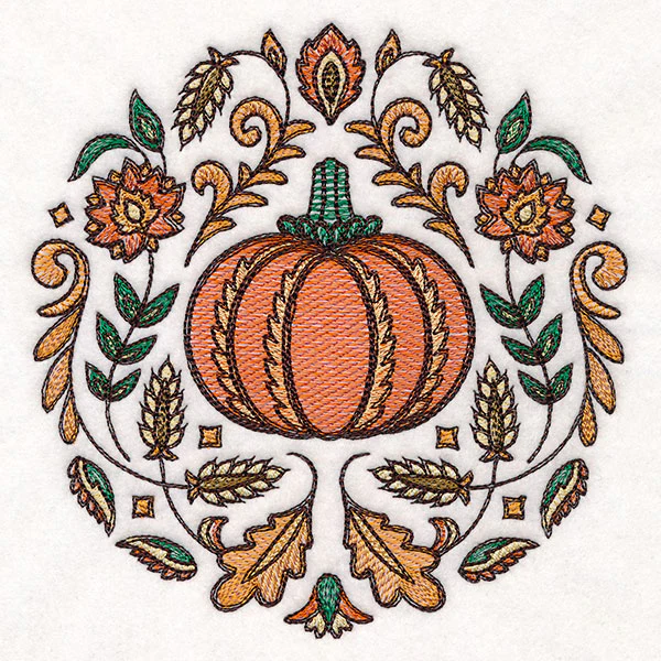 Harvest Folk Art Circle - Image 3