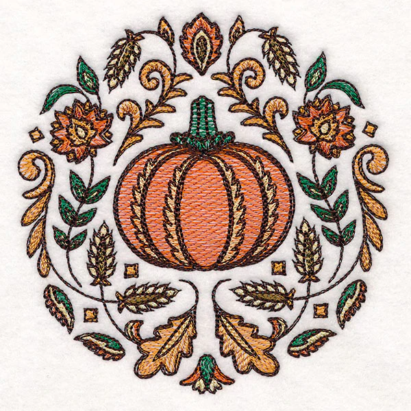 Harvest Folk Art Circle - Image 4