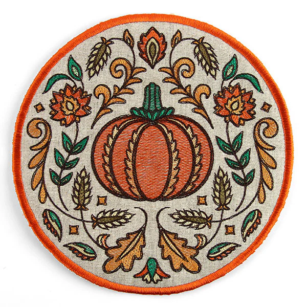 Harvest Folk Art Trivet (In-the-Hoop) - Image 8