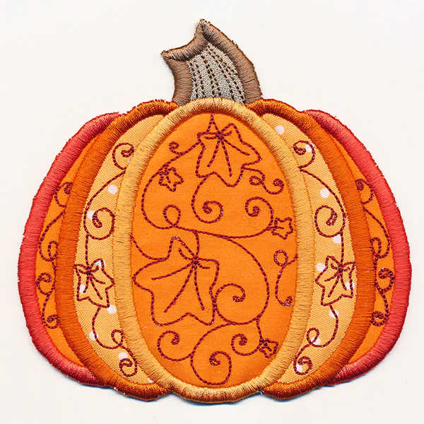 Harvest Pumpkin Trivet (In-the-Hoop) - Image 3