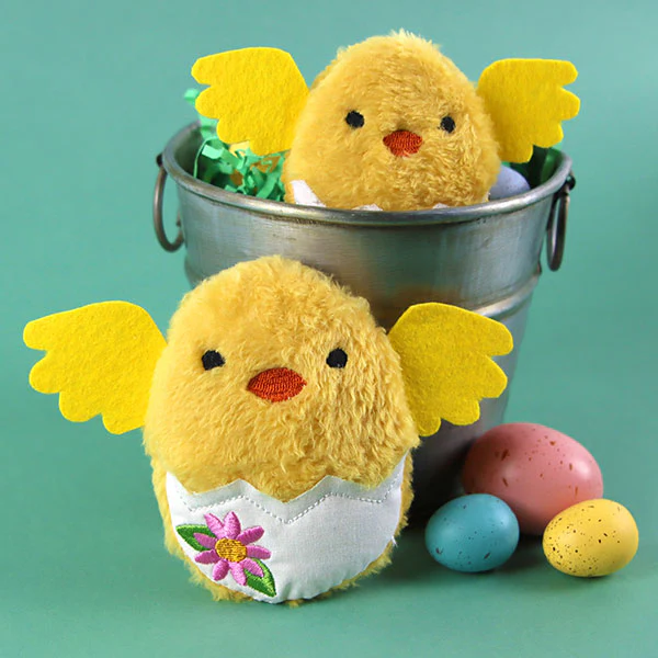 Hatching Easter Chick Ornament (In-the-Hoop) - Image 3