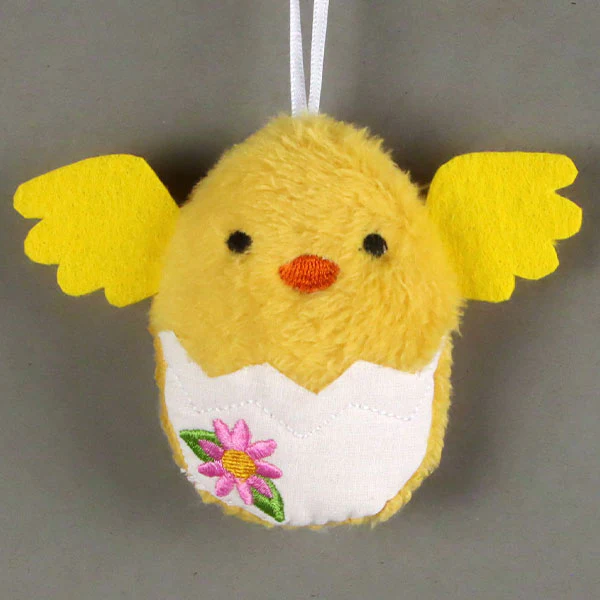 Hatching Easter Chick Ornament (In-the-Hoop) - Image 4