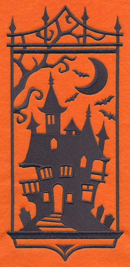 Haunted House Silhouette Panel - Image 5
