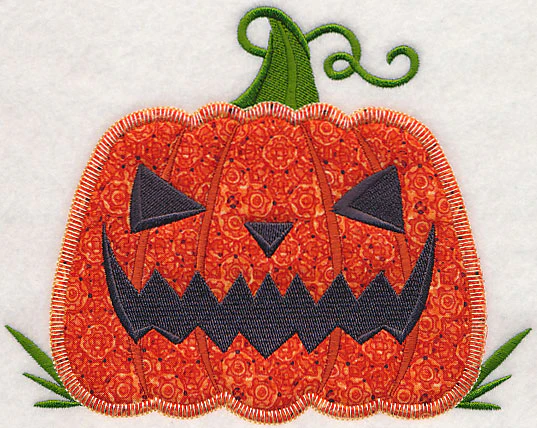 Haunting Halloween Pumpkin (Heirloom Applique) - Image 4
