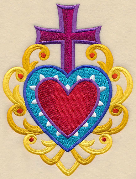 Heart and Cross Milagro - Image 4