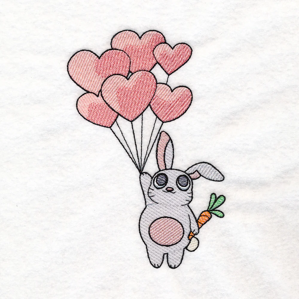 Heart Balloon Bunny - Image 4