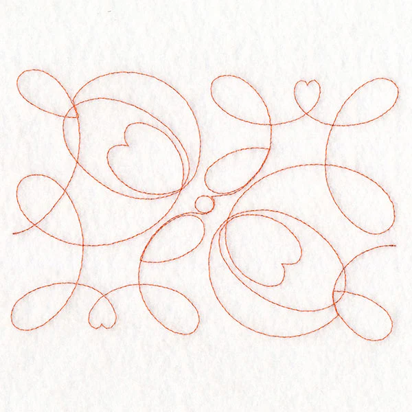 Heart & Flow Heart Loops (Edge-to-Edge Quilting) - Image 7