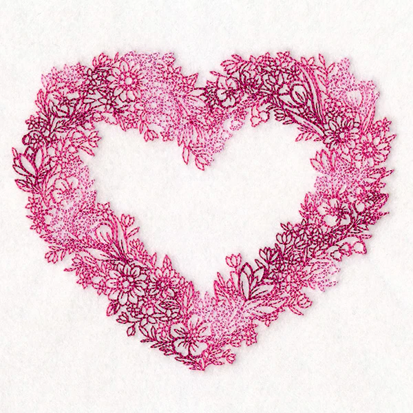 Heart in Flowers - Image 3
