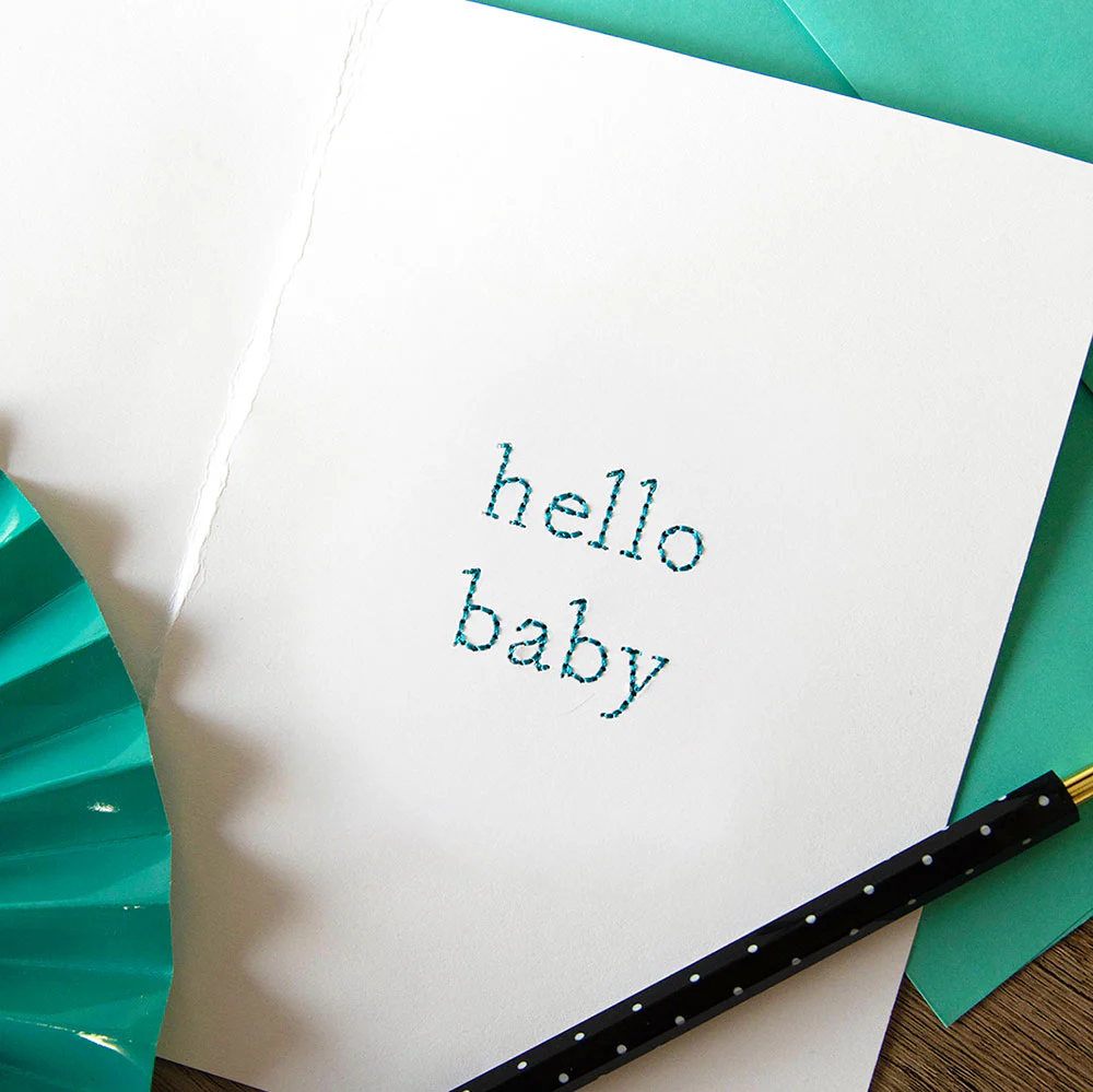 Heartfelt Sayings - Hello Baby (Cardstock) - Image 4