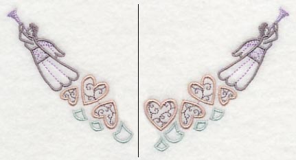 Heavenly Hearts Neckline (Crewneck) (Split) - Image 3