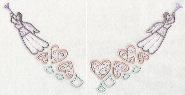 Heavenly Hearts Neckline (Crewneck) (Split) - Image 4