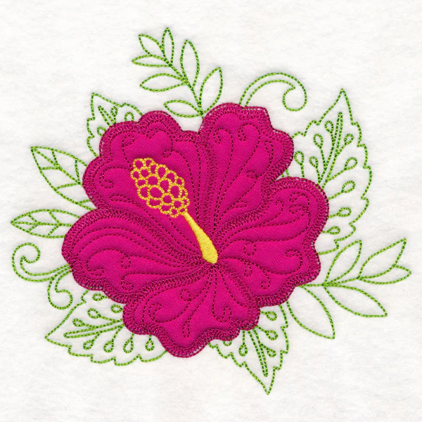 Heavenly Hibiscus (Applique) - Image 2