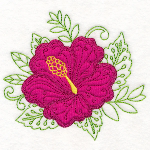 Heavenly Hibiscus (Applique) - Image 3