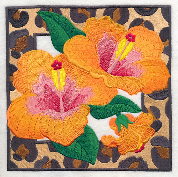 Heavenly Hibiscus Square - Image 6