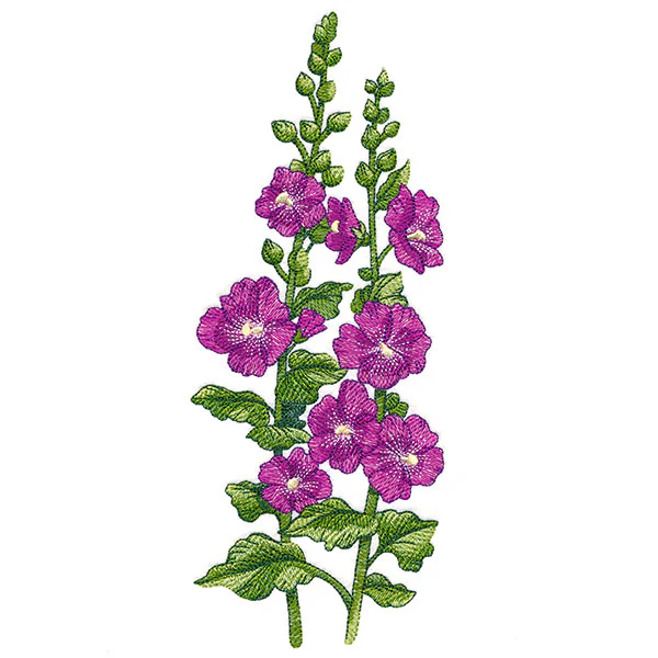 Heavenly Hollyhocks - Image 2