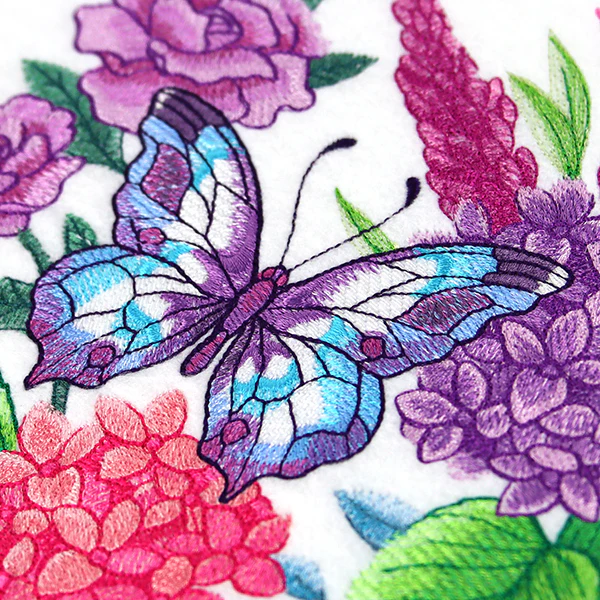 Heavenly Hydrangeas and Butterfly Bouquet - Image 4