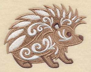Hedgehog with Flourish - Image 3