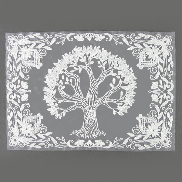 Heirloom Family Tree Doily (Organza) - Image 5
