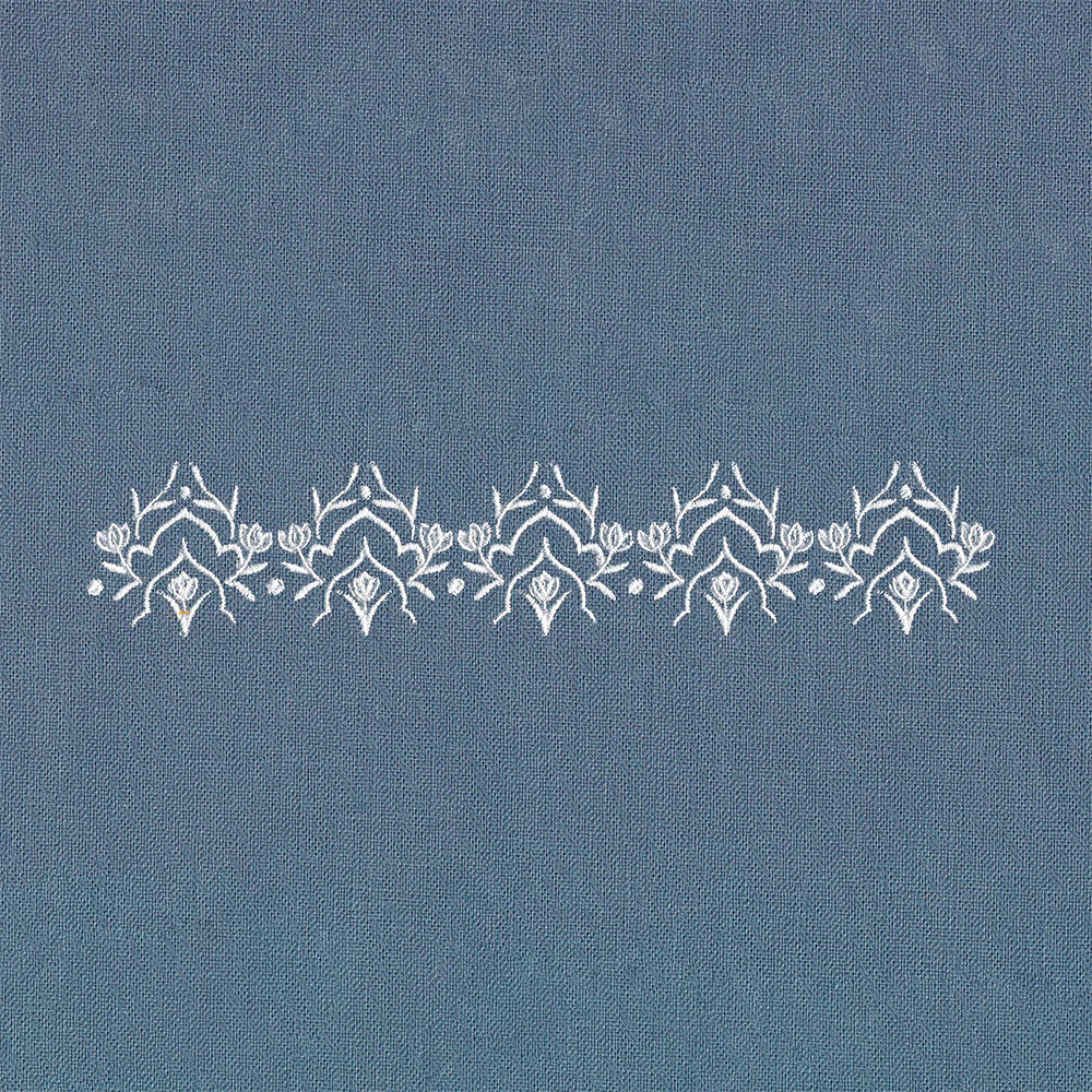 Heirloom Flowers - Border 2 (Whitework) - Image 4