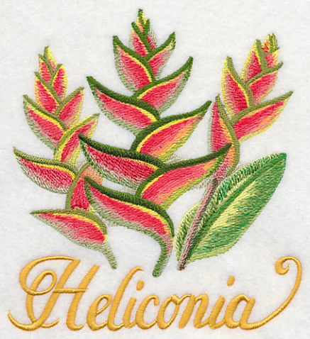 Heliconia in Watercolor - Image 2