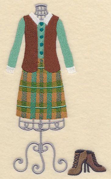 Hello Autumn Dress Form - Image 3