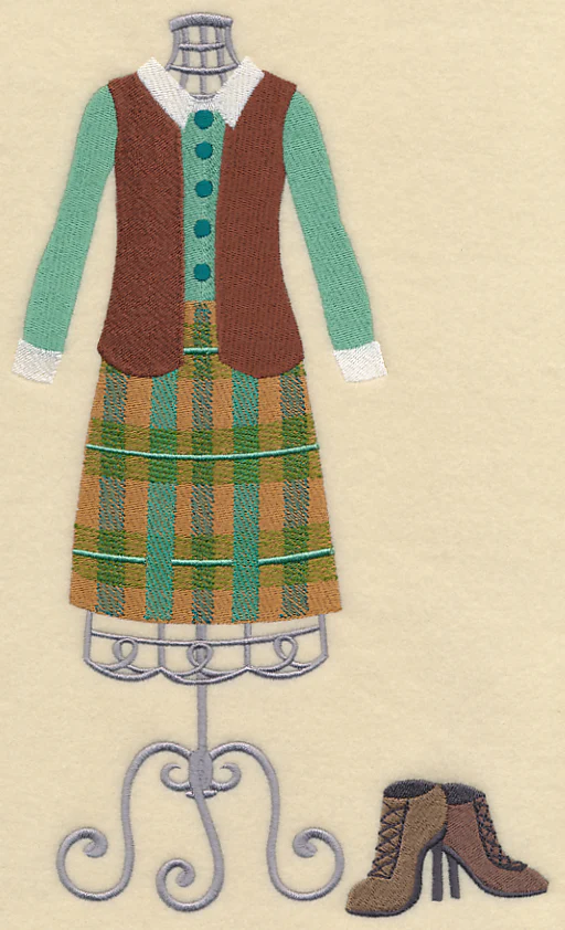 Hello Autumn Dress Form - Image 5