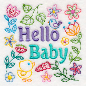 Hello Baby Square - Image 5