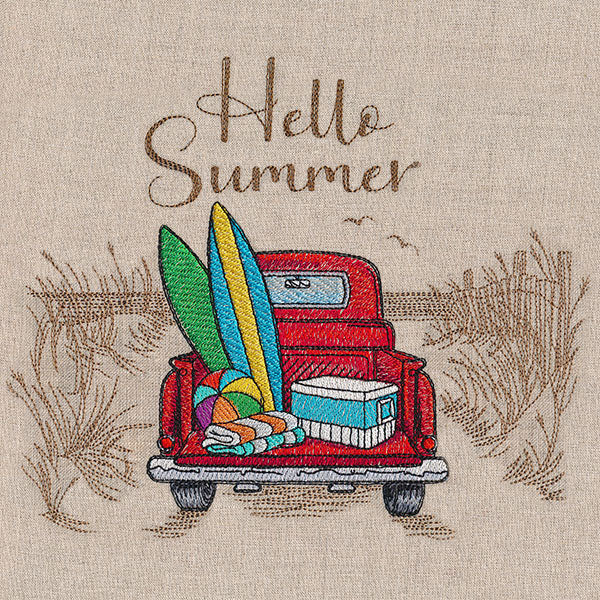 Hello Summer Retro Truck Medley - Image 4