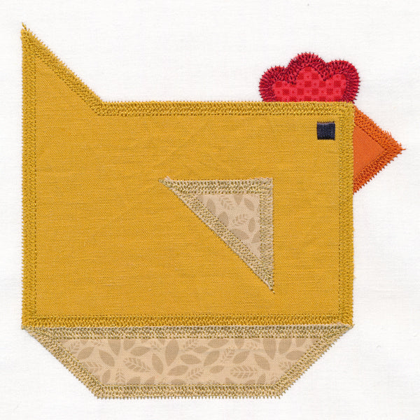 Hen Quilt Block (In-the-Hoop) - Image 7