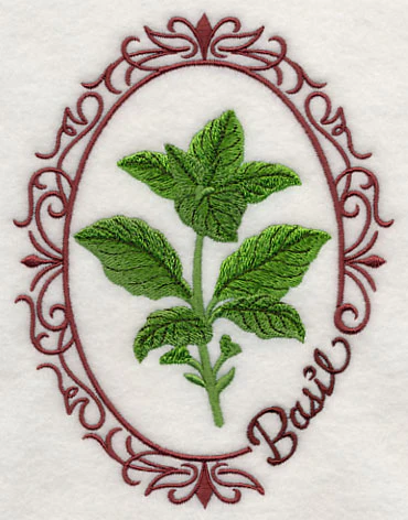 Herb Cameo - Basil - Image 3
