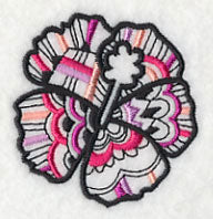 Hibiscus 1 (Blackwork) - Image 2