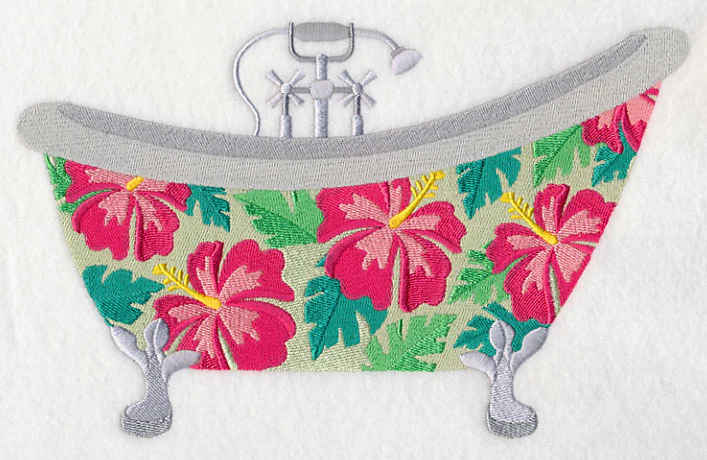 Hibiscus Bathtub - Image 4