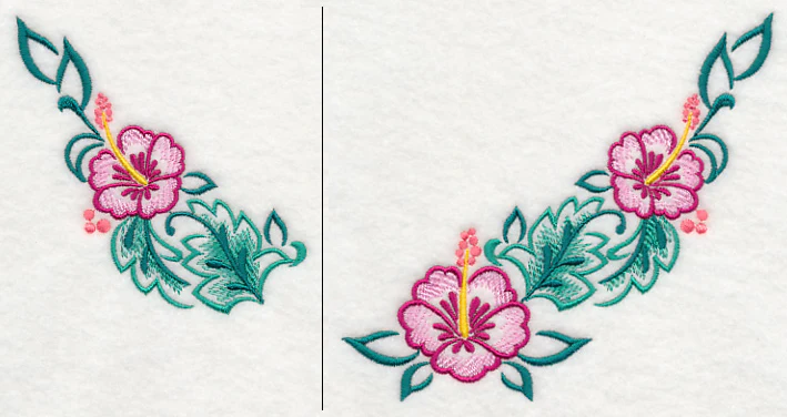 Hibiscus Neckline (V-Neck) (Split) - Image 4