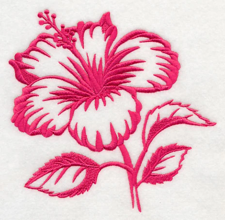 Hibiscus Silhouette
