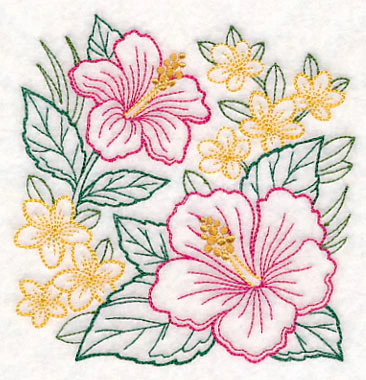Hibiscus Square (Vintage) - Image 4