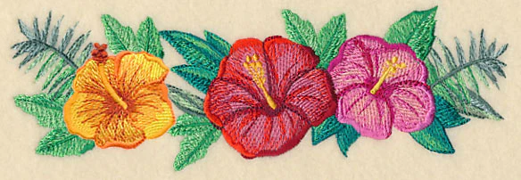 Hibiscus Trio in Watercolor - Image 3