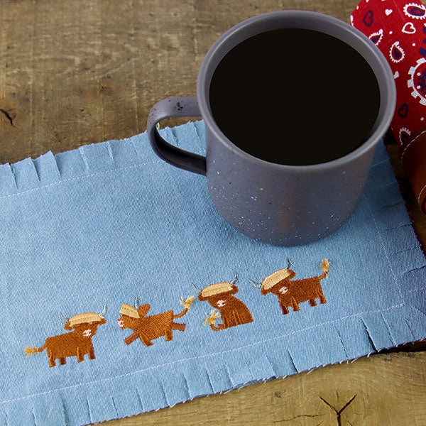 Highland Cow Border (Fringe) - Image 2