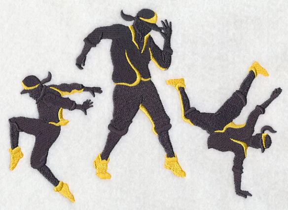 Hip-Hop Silhouette Trio - Female - Image 2