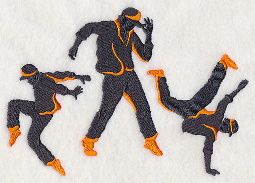 Hip-Hop Silhouette Trio - Male - Image 3