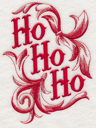 Ho Ho Ho with Baroque Flourish - Image 4