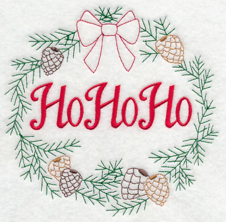 Ho Ho Ho Wreath - Image 3
