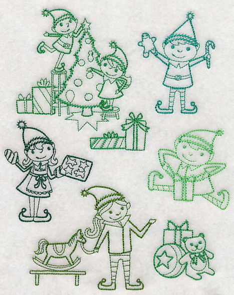 Ho-Ho-Holiday Helpers Medley (Vintage) - Image 2