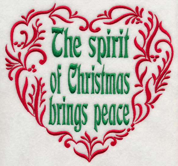 Holiday Hearts - Peace
