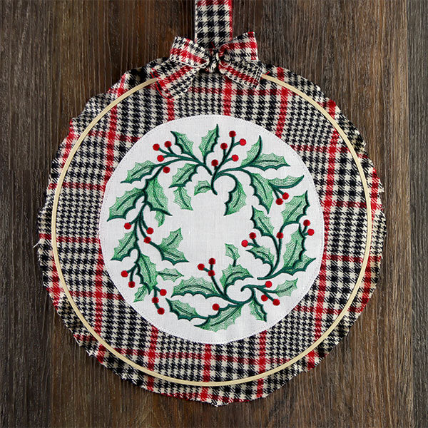 Holiday Holly Wreath - Image 4