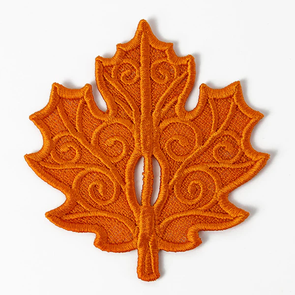 Holiday Maple Leaf Accent (Lace) - Image 2